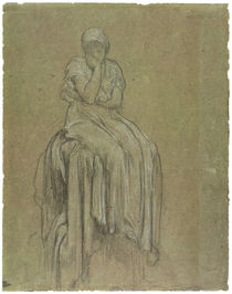 Study for Solitude, c.1890 von Frederic Leighton