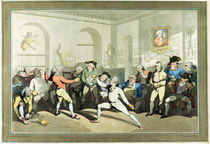 Mr H Angelo's Fencing Academy von Thomas Rowlandson