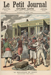 Bandits in the Orient: Arrests on a Train von Henri Meyer