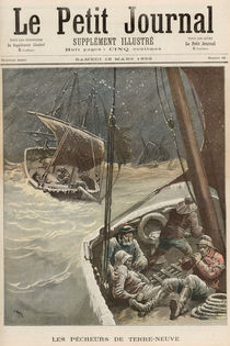 Newfoundland Fishermen, from 'Le Petit Journal' by Henri Meyer