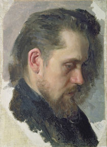 Portrait of the author Nikolay Pomyalovsky von Nikolai Vasilievich Nevrev