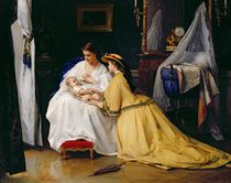 First Born, 1863 by Gustave Leonard de Jonghe