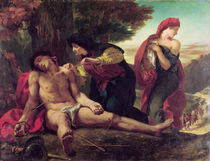 St. Sebastian, 1836 von Ferdinand Victor Eugene Delacroix