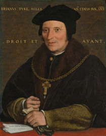 Sir Brian Tuke, c.1527-8 or c.1532-34 von Hans Holbein the Younger