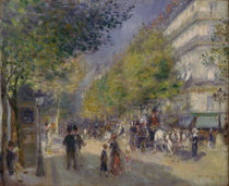 The Boulevards , 1875 von Pierre-Auguste Renoir