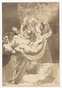 Deposition of Christ in tomb von Peter Paul Rubens