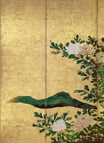 Detail of Flowers by Kaiho Yusho