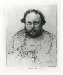 Pierre-Joseph Proudhon, 1895 von Henri Lefort