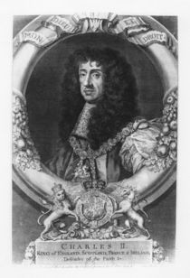 Charles II, King of England von George Vertue