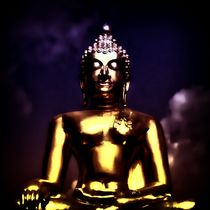 Vintage Buddha 1 von kattobello