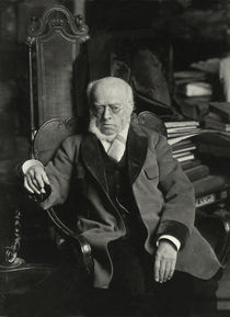 Adolph v. Menzel, portrait photo / Haeckel by klassik art