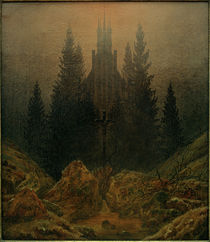 Friedrich / Cross in the mountains/c. 1812 by klassik art