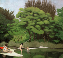 F.Vallotton / Paysage sous-bois by klassik art