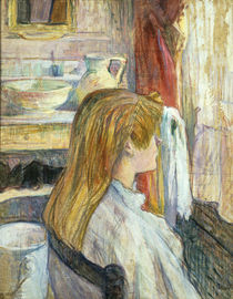 H. de Toulouse-Lautrec, Frau am Fenter von klassik art