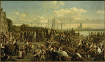 Verlegung eines Telegraphenkabels 1878 by klassik art