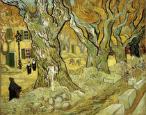 Van Gogh / Roadworks at Saint-Remy /1889 by klassik art