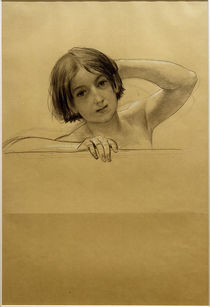 G.Klimt, Porträt eines Kindes by klassik art