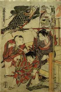 Hokusai, Der Fünfte Monat, Farbholzschnitt, 1787–1801 by klassik art