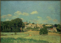 A.Sisley, Marly-le-Roi im Sonnenschein by klassik art