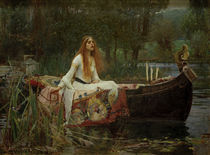 Tennyson, The Lady of Shalott / Waterhouse by klassik art