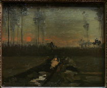 v. Gogh / Sunset / 1885 by klassik art