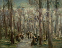 M.Liebermann, “Tiergarten”, Berlin / painting by klassik art