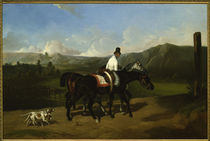 Taking a Ride / A. De Dreux / Painting 1852 by klassik art