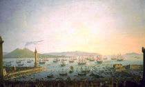 Einschiffung Karls III. in Neapel / Joli by klassik art