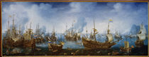 Naval battle nr Gibraltar, 1607 / Wieringen by klassik art