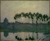 A.Sisley, Sonnenuntergang bei Moret von klassik art