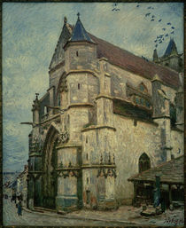 A.Sisley, Eine alte Kirche am Nachmittag by klassik art