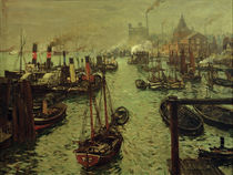 U.Hübner, Hamburger Hafen by klassik art