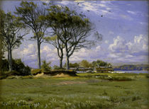 P. Mönsted, Frühlingslandschaft von klassik art