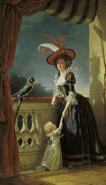 Louise Elisabeth of France / Painting by klassik art