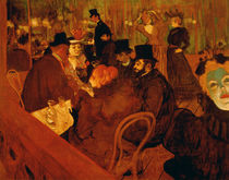 Toulouse-Lautrec / Im Moulin Rouge/ 1892 von klassik art