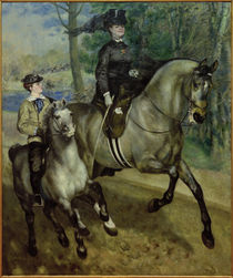 A.Renoir, Reiterin im Bois de Boulogne von klassik art