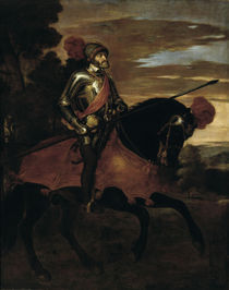 Equestrian Portrait of Charles V / Titian / Painting, 1548 by klassik art