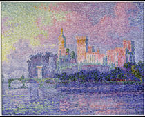 Papal Palace Avignon / Signac / 1900 by klassik art