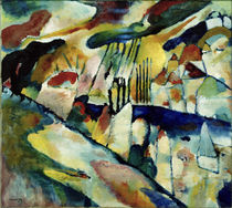 W.Kandinsky, Landschaft mit Regen von klassik art