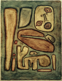 Paul Klee, Outbreak of Fear III / 1939 by klassik art