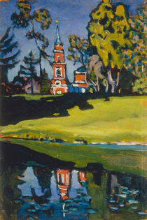 W.Kandinsky, Rote Kirche von klassik art