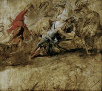 Rubens, Lion Hunt / Sketch /  c. 1621/25 by klassik art