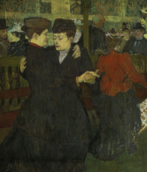 Toulouse-Lautrec, Tanz im Moulin-Rouge von klassik art