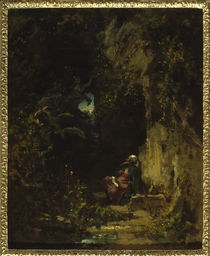 C. Spitzweg, Der Philosoph by klassik art