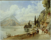 Varenna, Ansicht  / Aquarell von R. von Alt von klassik art