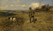 H. Mühlig, Herbstjagd by klassik art