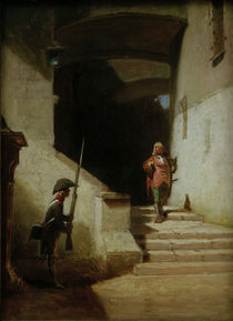 C.Spitzweg, Serenissimus (Er kommt) von klassik art