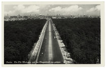 Blick von Siegessäule zum Brandenb. Tor von klassik art