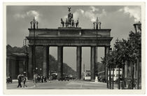 Berlin, Brandenburger Tor / Fotopostkarte, um 1938 von klassik art