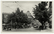 Berlin, Straßenszene / Fotopostkarte von klassik art